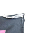 HERMES Carre 90 Scarf ""GRANDE TENUE"" Silk Black Auth BA5569-12