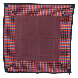 CHANEL Scarf Silk Purple CC Auth BA5570