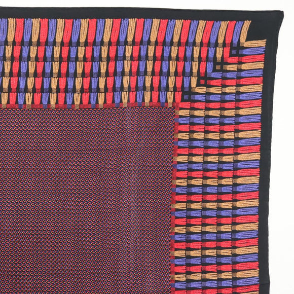 CHANEL Scarf Silk Purple CC Auth BA5570