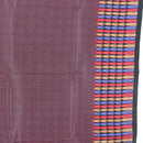 CHANEL Scarf Silk Purple CC Auth BA5570-7