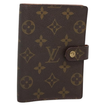 LOUIS VUITTON Monogram Agenda PM Day Planner Cover R20005 LV Auth BA5574