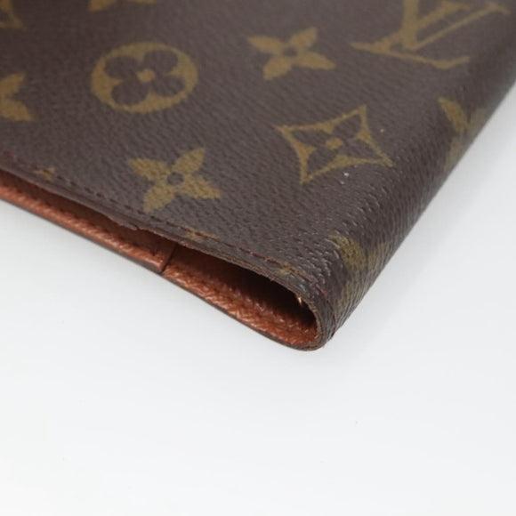 LOUIS VUITTON Monogram Agenda PM Day Planner Cover R20005 LV Auth BA5574