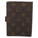 LOUIS VUITTON Monogram Agenda PM Day Planner Cover R20005 LV Auth BA5574-2
