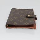 LOUIS VUITTON Monogram Agenda PM Day Planner Cover R20005 LV Auth BA5574-6