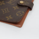 LOUIS VUITTON Monogram Agenda PM Day Planner Cover R20005 LV Auth BA5574-7