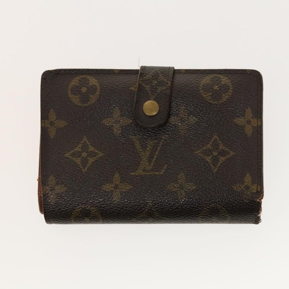 LOUIS VUITTON Monogram Portefeuille Viennois Bifold Wallet 2Set LV Auth BA5575