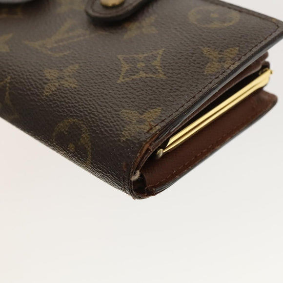 LOUIS VUITTON Monogram Portefeuille Viennois Bifold Wallet 2Set LV Auth BA5575