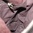 Chloe Shoulder Bag Leather Brown Gold Auth BA5583-20