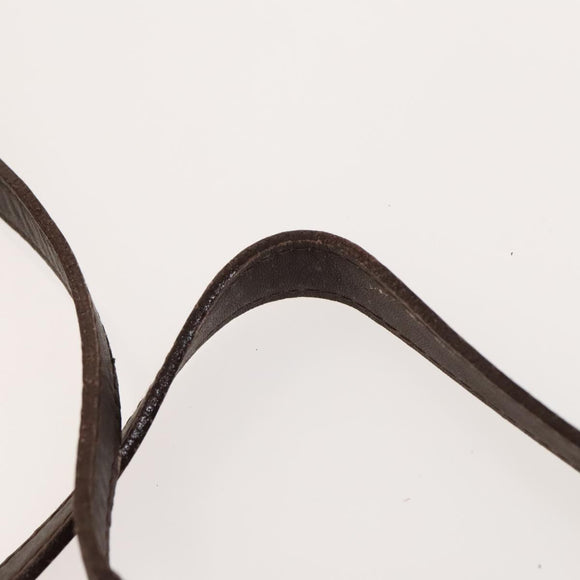 GIVENCHY BALLY Shoulder Bag Suede Leather 2Set Brown Navy Auth BA5585