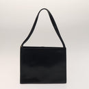 GIVENCHY BALLY Shoulder Bag Suede Leather 2Set Brown Navy Auth BA5585-3