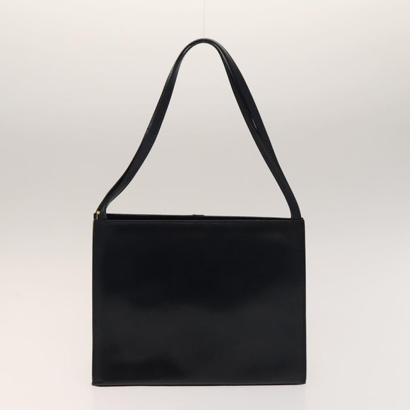 GIVENCHY BALLY Shoulder Bag Suede Leather 2Set Brown Navy Auth BA5585