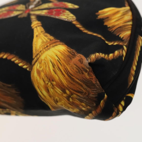 Christian Dior Saint Laurent Scarf Pouch Silk 2Set Multicolor Auth BA5586