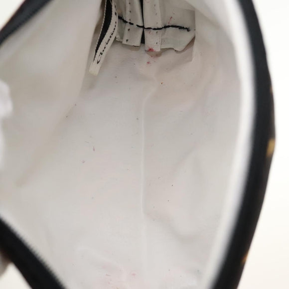 Christian Dior Saint Laurent Scarf Pouch Silk 2Set Multicolor Auth BA5586