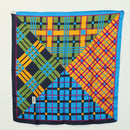 Christian Dior Saint Laurent Scarf Pouch Silk 2Set Multicolor Auth BA5586-9