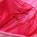 PRADA Tote Bag Nylon 2way Pink Gold Auth BA5588-21