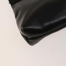 BALLY Ferragamo Shoulder Bag PVC Leather 2Set White Black Auth BA5590-17