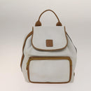 BALLY Ferragamo Shoulder Bag PVC Leather 2Set White Black Auth BA5590-2