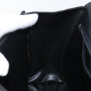 BALLY Hand Bag Leather Black Gold Auth BA5593-19