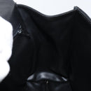 BALLY Hand Bag Leather Black Gold Auth BA5593-20