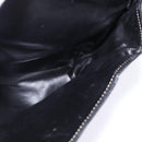 BALLY Shoulder Bag Leather Black Gold Auth BA5594-19