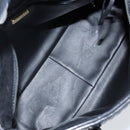 BALLY Hand Bag Leather Black Gold Auth BA5595-11