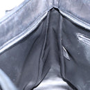 BALLY Hand Bag Leather Black Gold Auth BA5595-20