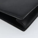 BALLY Hand Bag Leather Black Gold Auth BA5596-13