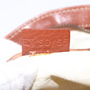 CELINE Paris Macadam Canvas Shoulder Bag Beige Auth BA5599-12