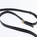 CELINE Shoulder Bag Leather Black Gold Auth BA5600-8