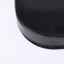 Christian Dior Shoulder Bag Leather Black Gold Auth BA5604-12