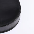 Christian Dior Shoulder Bag Leather Black Gold Auth BA5604-13