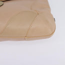 Chloe Shoulder Bag Leather Pink Gold Auth BA5605-11