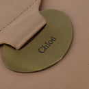Chloe Shoulder Bag Leather Pink Gold Auth BA5605-14