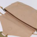 Chloe Shoulder Bag Leather Pink Gold Auth BA5605-15