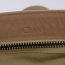 Chloe Shoulder Bag Leather Pink Gold Auth BA5605-16