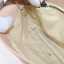 Chloe Shoulder Bag Leather Pink Gold Auth BA5605-19