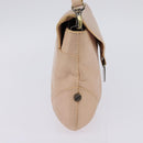 Chloe Shoulder Bag Leather Pink Gold Auth BA5605-4