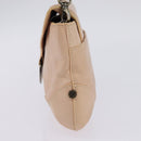 Chloe Shoulder Bag Leather Pink Gold Auth BA5605-5