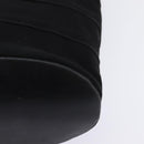 Salvatore Ferragamo Vala Chain Shoulder Bag Canvas Black Silver Auth BA5606-14