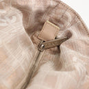 CHANEL New Travel Line Tote Bag Canvas Pink CC Auth BA5609-15