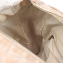 CHANEL New Travel Line Tote Bag Canvas Pink CC Auth BA5609-19