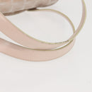 CHANEL New Travel Line Tote Bag Canvas Pink CC Auth BA5609-8