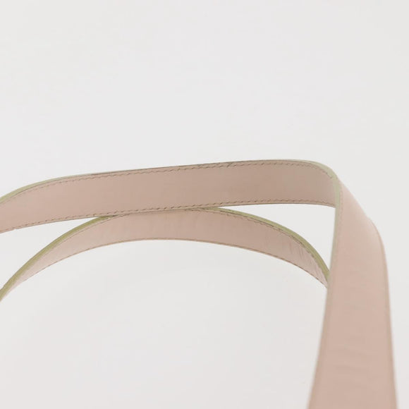 CHANEL New Travel Line Tote Bag Canvas Pink CC Auth BA5609