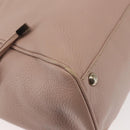 Salvatore Ferragamo Gancini Tote Bag Leather Pink Auth BA5612-15