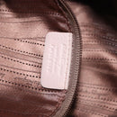 Salvatore Ferragamo Gancini Tote Bag Leather Pink Auth BA5612-12