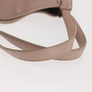 Salvatore Ferragamo Gancini Tote Bag Leather Pink Auth BA5612-7