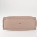 Salvatore Ferragamo Gancini Tote Bag Leather Pink Auth BA5612-5