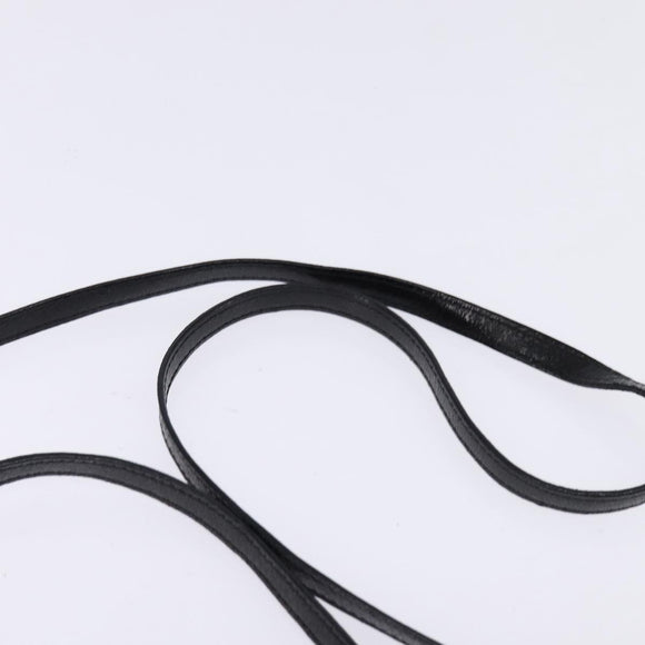 Chloe Hand Bag Leather 2way Black Gold Auth BA5617