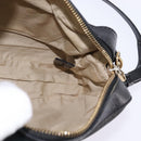 Chloe Hand Bag Leather 2way Black Gold Auth BA5617-17