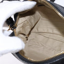 Chloe Hand Bag Leather 2way Black Gold Auth BA5617-18